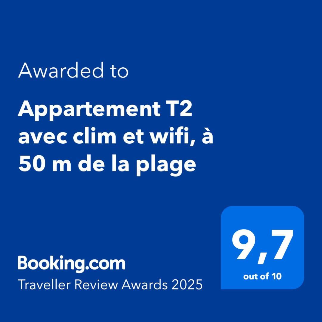 Appartement T2 Avec Clim Et Wifi, A 50 M De La Plage กูลิอูร์ ภายนอก รูปภาพ